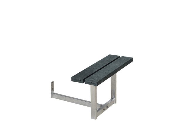 Plus Anbausatz komplett für Basic Picknicktisch Retex Upcycling grau 77 cm