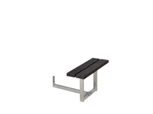Bild von Plus Anbausatz komplett für Basic Picknicktisch Kiefer-Fichte schwarz  77 cm