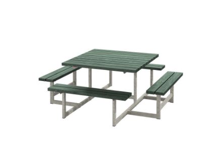 Plus Picnic Picknicktisch 8-Sitzer Retex Upcycling grün 200 cm Plus Picnic Picknicktisch 8-Sitzer Retex Upcycling grün 200 cm