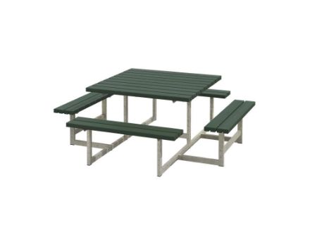 Plus Picnic Picknicktisch 8-Sitzer grün 200 cm Plus Picnic Picknicktisch 8-Sitzer grün 200 cm