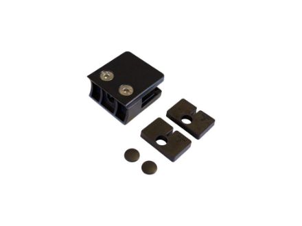 Plus Beschlag für Glaszaun mit Gummi-Pads für 4 cm Pfosten 2er Set Plus Beschlag für Glaszaun mit Gummi-Pads für 4 cm Pfosten 2er Set