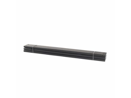 Plus Pipe Planken 3x - 2,8 x 12 cm x 120 cm schwarz farbgrundiert Plus Pipe Planken 3x - 2,8 x 12 cm x 120 cm schwarz farbgrundiert