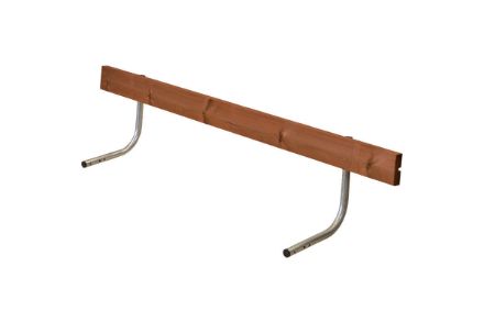 Plus Classic Rückenlehne Kiefer-Fichte teakfarben 177 cm Plus Classic Rückenlehne Kiefer-Fichte teakfarben 177 cm