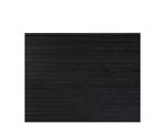 Plus Plank Profilzaun Fichte schwarz 174 x 129 cm