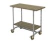 Plus Urban rollbarer Picknick-Pflanztisch-Grilltisch Kiefer-Fichte graubraun 100 cm