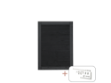 Plus Plank Gartentüre Fichte schwarz 100 x 125 cm mit Beschlägen