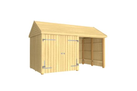 Plus Gartengebäude Classic Multihaus Doppeltor / offen 432 x 248 cm Plus Gartengebäude Classic Multihaus Doppeltor / offen 432 x 248 cm