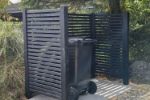 Plus Tokyo Mülltonnenverkleidung schwarz 194 cm Ambiente Naturneu