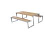 Plus Zigma Picknicktisch Thermowood 176 cm
