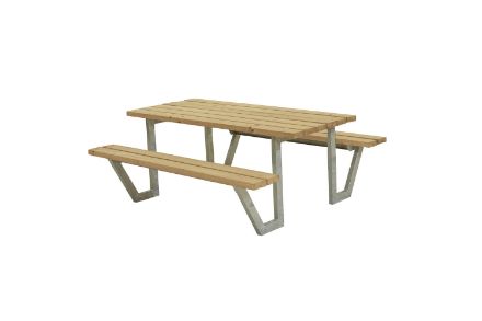 Plus Wega Picknicktisch Thermowood 177 cm  Plus Wega Picknicktisch Thermowood 177 cm