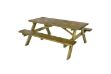 Plus Aktionsware Picknicktisch mit Klappsitzen 177 cm B-Ware