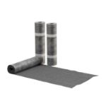 Plus Dachpappe schwarz mit Stiften 18 x 0,7 m Rolle 12,6 qm