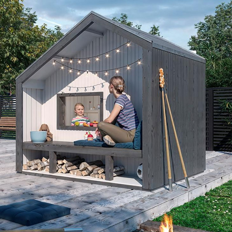 Plus Cozy - Premium  Spielhaus für den Garten