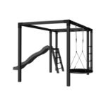 Plus Fitness Reckstange 120 cm schwarz an Outdoor Spielanlage 4