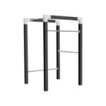 Plus Cubic Outdoor Fitness 138 cm - M 1 - schwarz