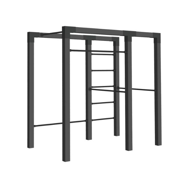 Plus Cubic Outdoor Fitness 220 cm - M 2 - schwarze Edition