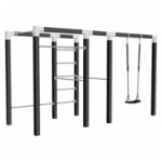 Plus Cubic Outdoor Fitness 380 cm - M 3 - schwarz