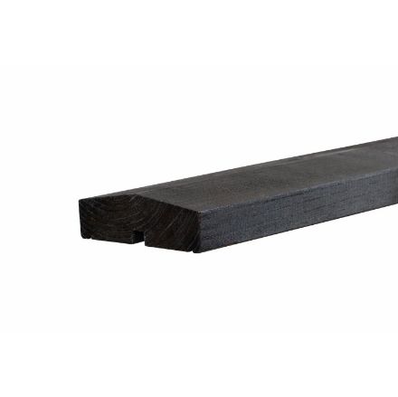 Plus Klink - Plank Abschlussbrett 200 x 11,4 x 3,4 cm PEFC schwarz Plus Klink - Plank Abschlussbrett 200 x 11,4 x 3,4 cm PEFC schwarz