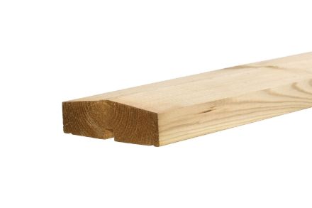 Plus Klink - Plank Abschlussbrett 200 x 11,4 x 3,4 cm PEFC druckimprägniert Plus Klink - Plank Abschlussbrett 200 x 11,4 x 3,4 cm PEFC druckimprägniert