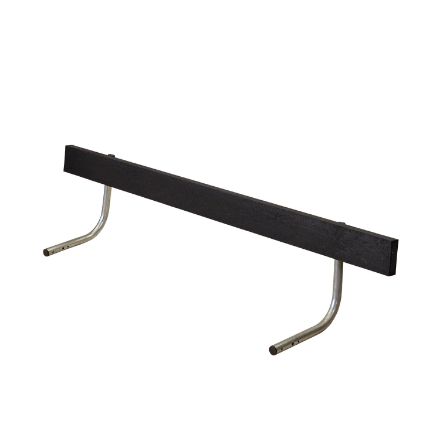 Plus Classic Rückenlehne RePlast Recycling schwarz 177 cm Plus Classic Rückenlehne RePlast Recycling schwarz 177 cm