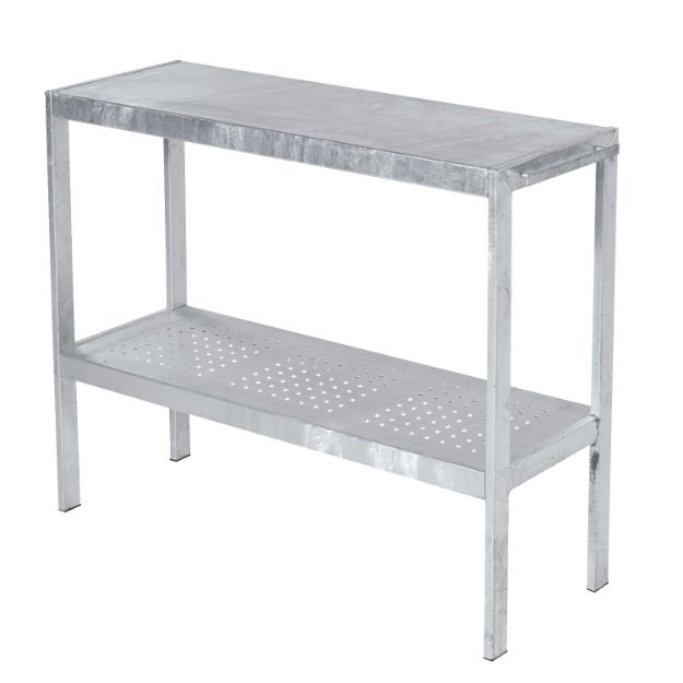 Plus Pflanztisch Gärtnertisch Stahl verzinkt 110 x 40 x 90 cm