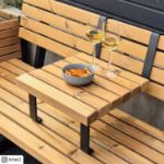 Plus Relax Hängetisch 40 cm ThermoWood - schwarz echtes Bild