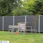 Plus Artura WPC Zaun 180 x 135 cm