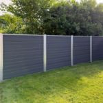Plus Artura WPC Zaun 180 x 135 cm