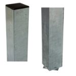 Plus Artura WPC Tor 115 x 135 cm mit Pfosten - Einbetonieren - Anschlag links