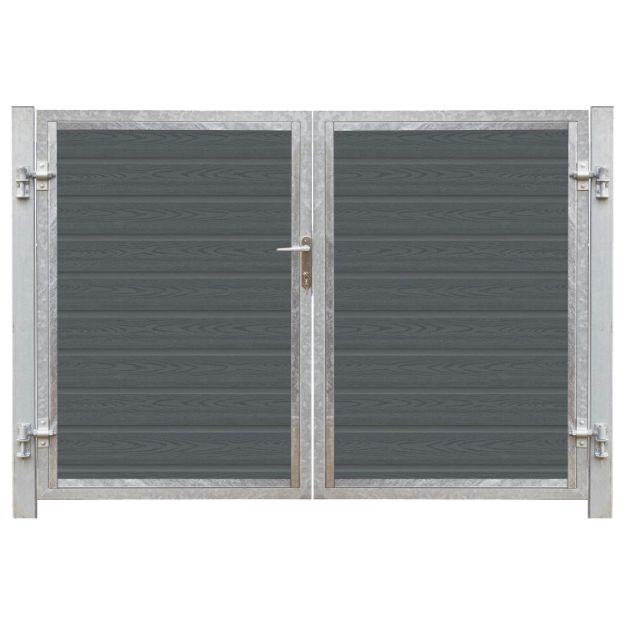 Plus Artura WPC Doppeltor 213 x 135 cm