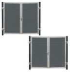Plus Artura WPC Doppeltor 213 x 175 cm