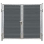 Plus Artura WPC Doppeltor 213 x 175 cm