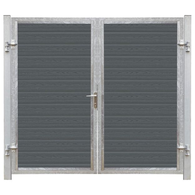 Plus Artura WPC Doppeltor 213 x 175 cm