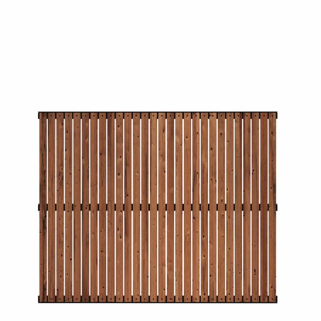 Plus Saga Zaun ThermoWood 150 × 120 cm