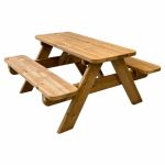 Plus Tiny - Kinder Picknicktisch Kombimöbel 90 cm ThermoWood