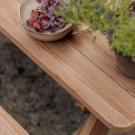 Plus Tiny - Kinder Picknicktisch Kombimöbel 90 cm ThermoWood Ambiente