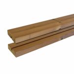 Plus Cafégarnitur ThermoWood 127 cm Abbildung der Planken