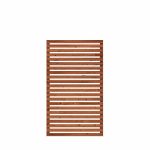 Plus Tokyo Mülltonnenverkleidung - 3 Tonnen - ThermoWood - schwarz 281 cm Einzelwand