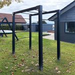 Plus Outdoor Fitness Trainigsgestell 210 cm - M 4 - schwarze Edition Ambiente Foto