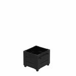 Plus Cubic Blumenkasten 46 x 50 x 42 cm schwarz-schwarz