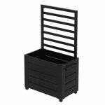 Plus Cubic Raumteiler Rankkasten 87 x 50 x 153 cm schwarz-schwarz