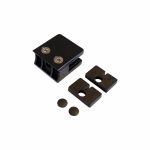 Plus Befestigung Glasbeschläge an Rundpfosten