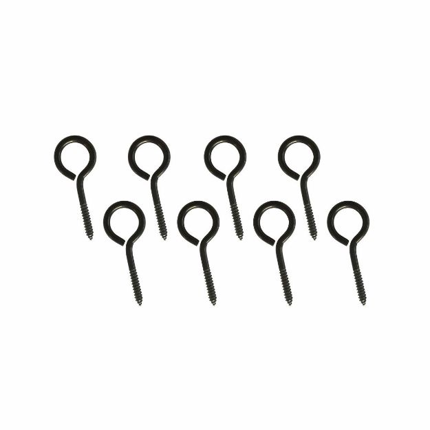 Bild von Plus Ösen für Wäscheleine schwarz Set 8 Stück