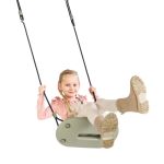 Plus Lux Schaukel Kunststoff - Nordic Green mit Mädchen