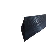 Seitenansicht Recycling Reifen Überfahrbrücke Barrierefreiheit 200 cm x 20,7 cm x 3 cm hoch