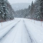 Finodan Schneeleitstab SP90 - 90 cm - 3er Set im Einsatz