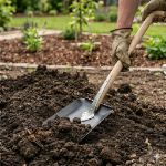 iskars Classic Universalschaufel 1018614 - Borstahl mit Trittkante m Einsatz