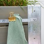 Plus Cubic rollender Blumenkasten 120 x 50 x 95 cm graubraun Detail