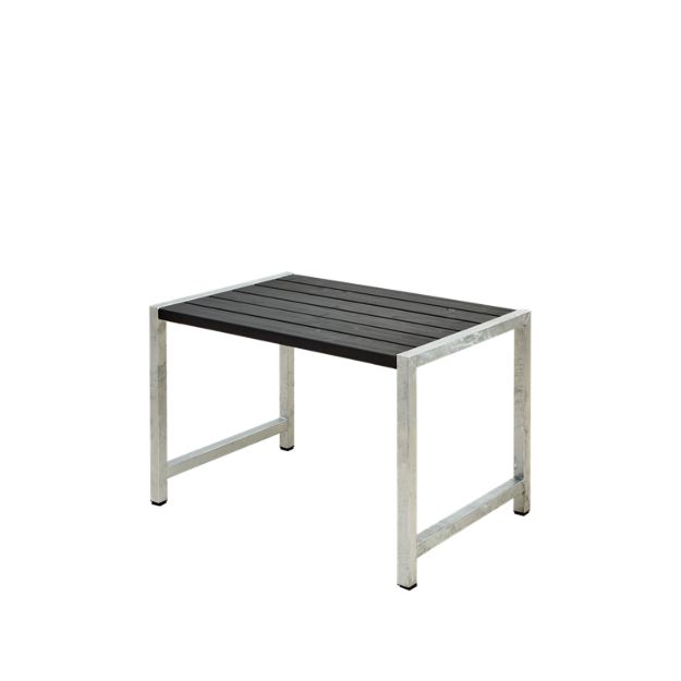 Plus Cafétisch Kiefer-Fichte schwarz 127 cm Outdoor Tisch Gastronomie / Service / Garten