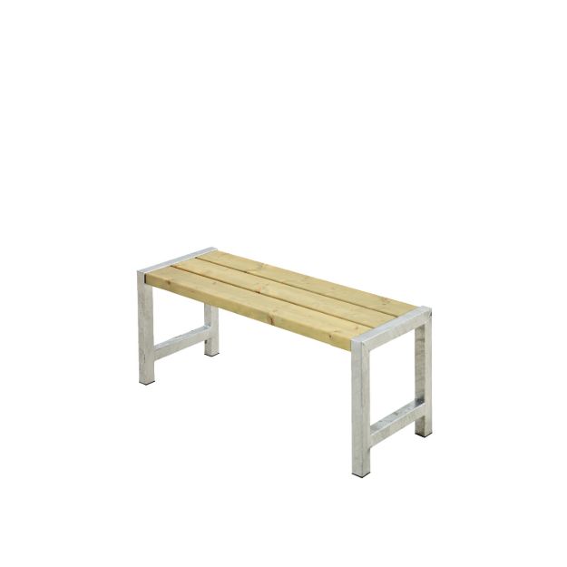 Plus Cafébank Kiefer-Fichte druckimprägniert 127 cm Outdoor Sitzbank Terrasse und Service